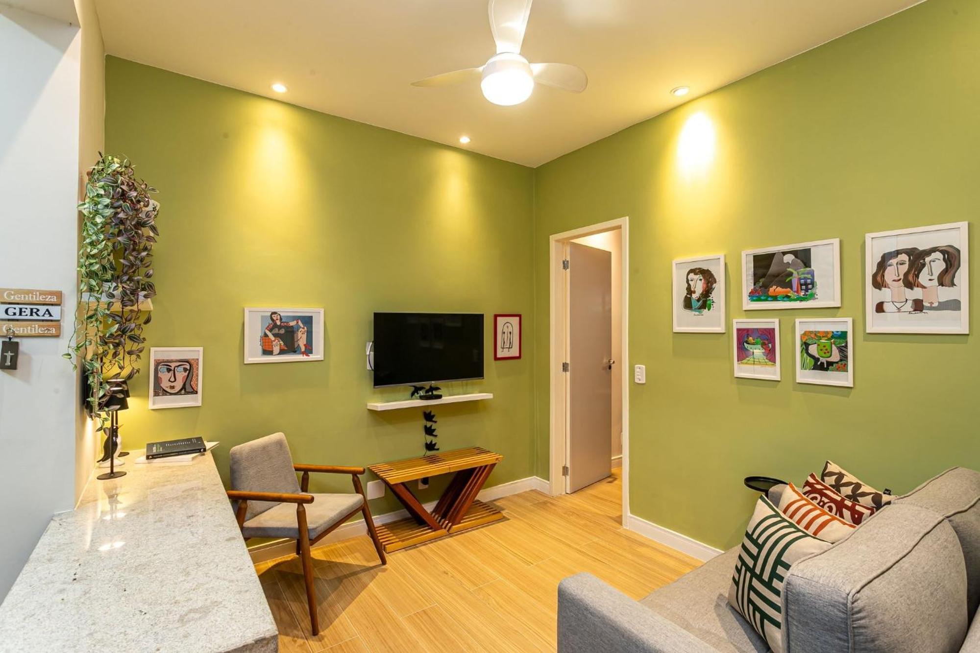 Quarto&sala A 500m Da | Gap 14/s105 Apartemen Rio de Janeiro